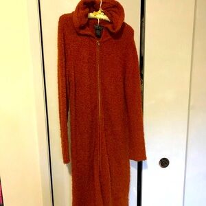 FMX & Co Ladies Sweater/Coat Burnt Orange Color